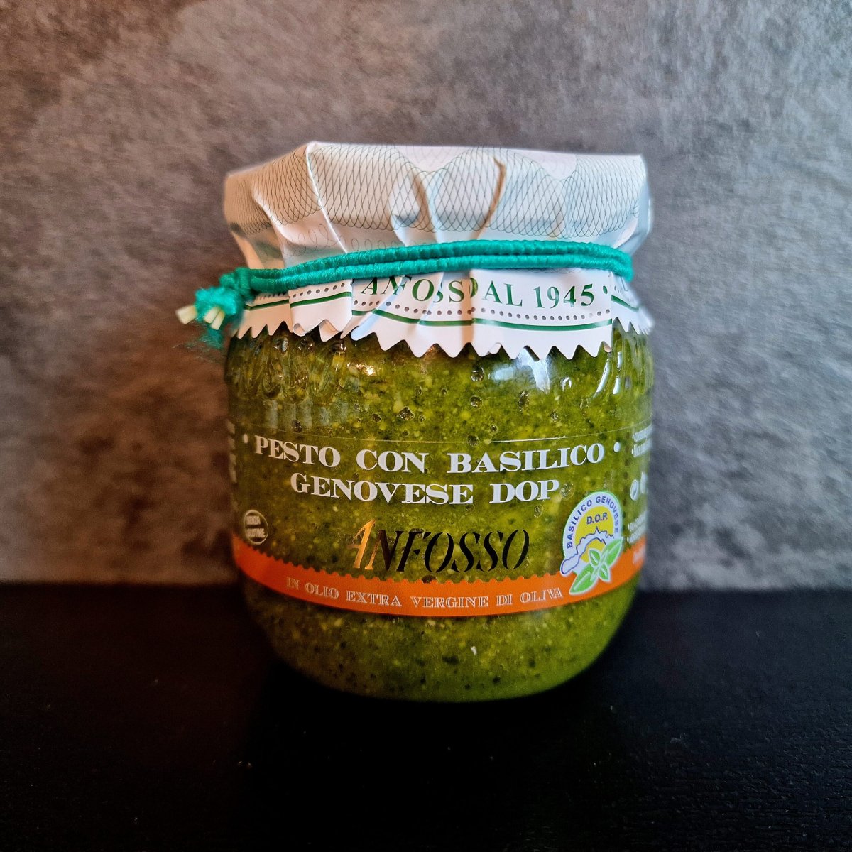 Pesto con Basilico Genovese DOP Anfosso 180gr