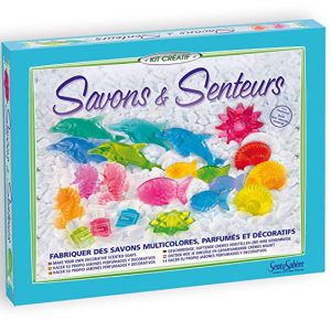Kit saponi Sentosphere Savon&Senteurs con stampi e glicerina