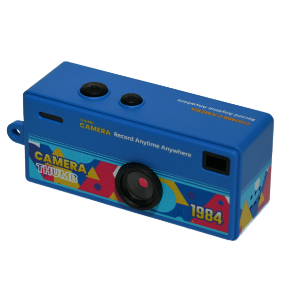 ASAKY THUMB 1984 MICROCAMERA colore BLU