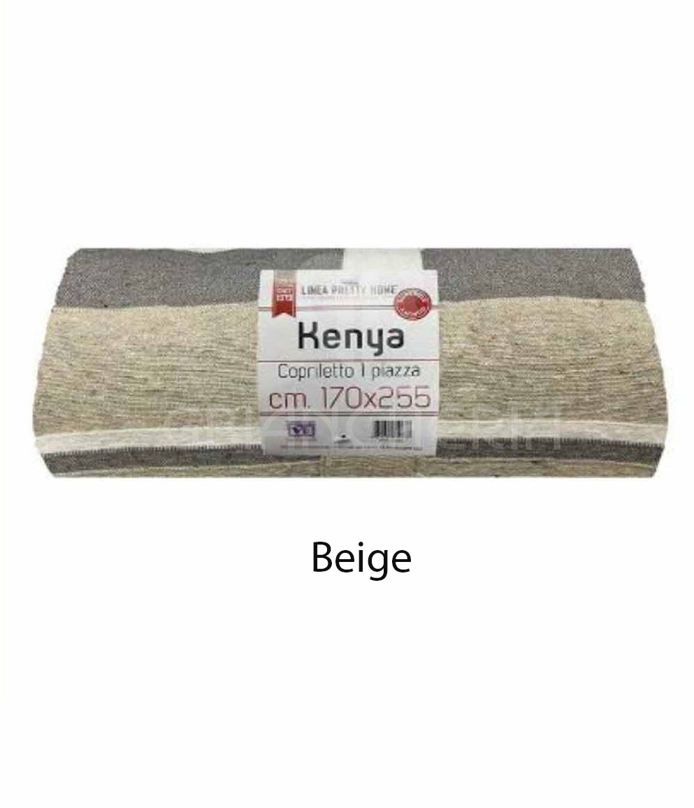 COPRILETTO TELO ARREDO KENYA BEIGE