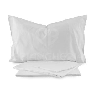 COMPLETO LETTO BIANCO IN COTONE