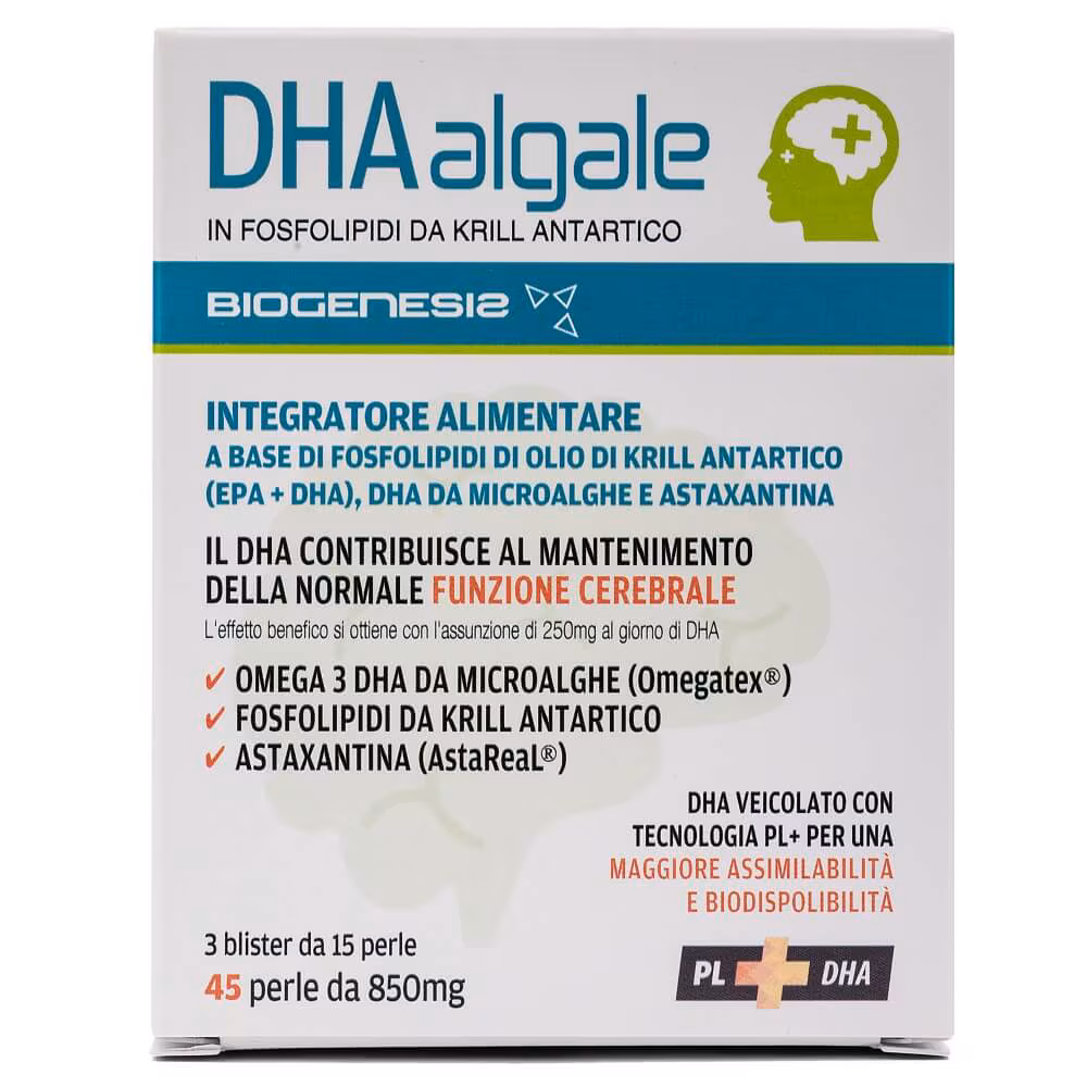 DHA Algale (in Fosfolipidi da Krill)