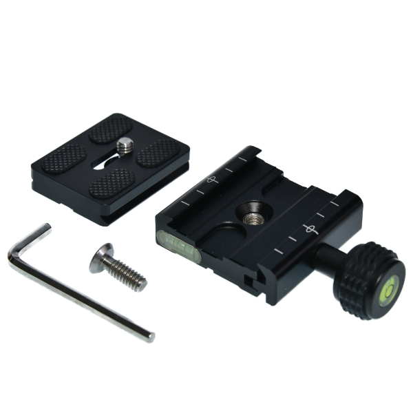 ELITE SELECTION – ADATTATORE ARCA-SWISS con livelle bolla e attacco rapido