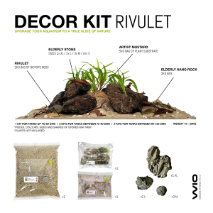 WIO – RIVULET RIVER KIT – KIT PER ALLESTIMENTO ACQUARIO