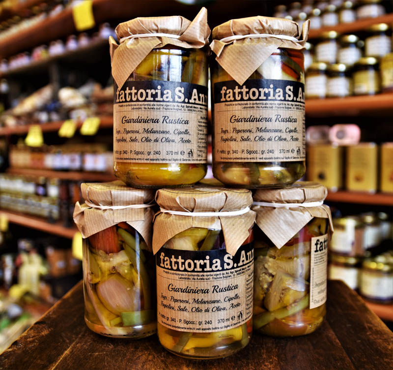 Giardiniera Rustica della Fattoria Sant’ Anna Bolgheri