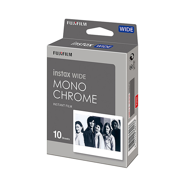 FUJIFILM Instax Wide Film pellicola bianco e nero (10 foto)