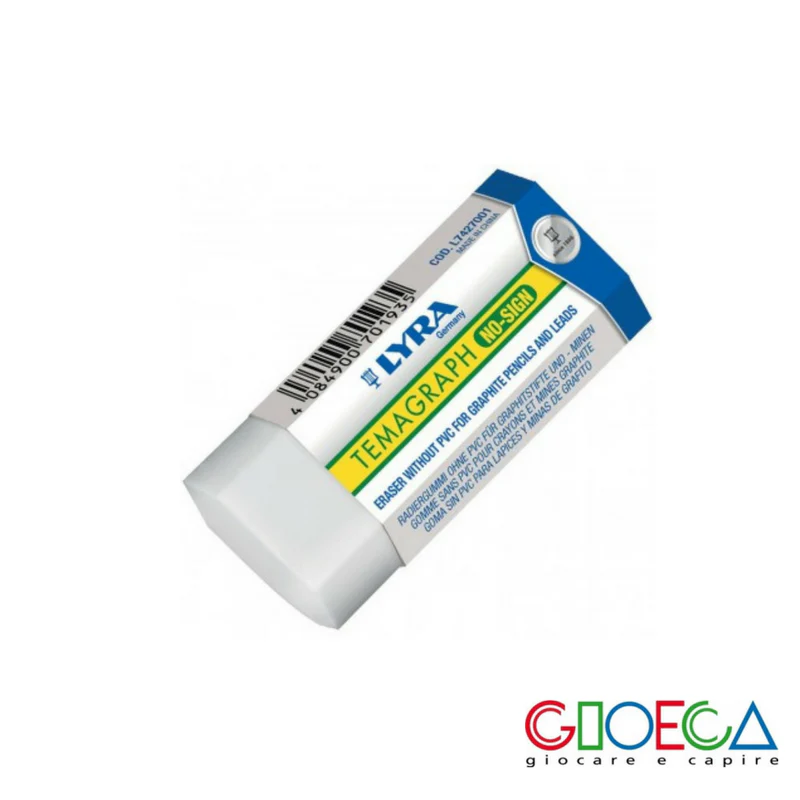 Gomma per cancellare – GOMMA ESAGONALE LYRA