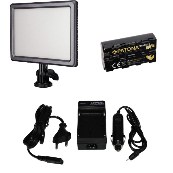 NANLITE KIT LumiPad 11 + Batteria + Caricabatteria