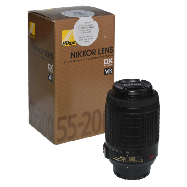 *NIKON 55-200/4-5.6 G IF-ED VR AF-S DX (*PRODOTTO USATO)