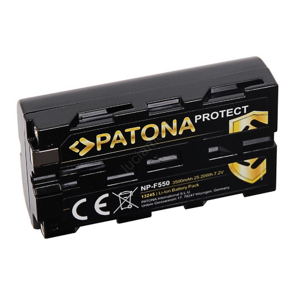 PATONA NP-F550 Batteria ricaricabile