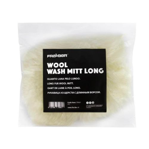 Guanto in lana a pelo lungo da lavaggio – Wool Wash Mitt Long
