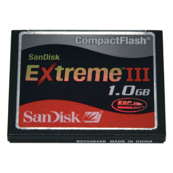 *SANDISK CF 1 GB EXTREME III (*PRODOTTO USATO)