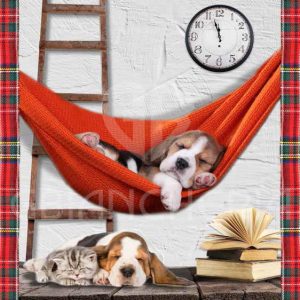 PLAID SWEET SLEEP STAMPATO