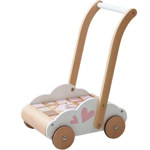 Carretto Primi Passi Educational Baby Walker Rosa