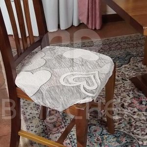 CUSCINI COPRISEDIA CUORE SABBIA