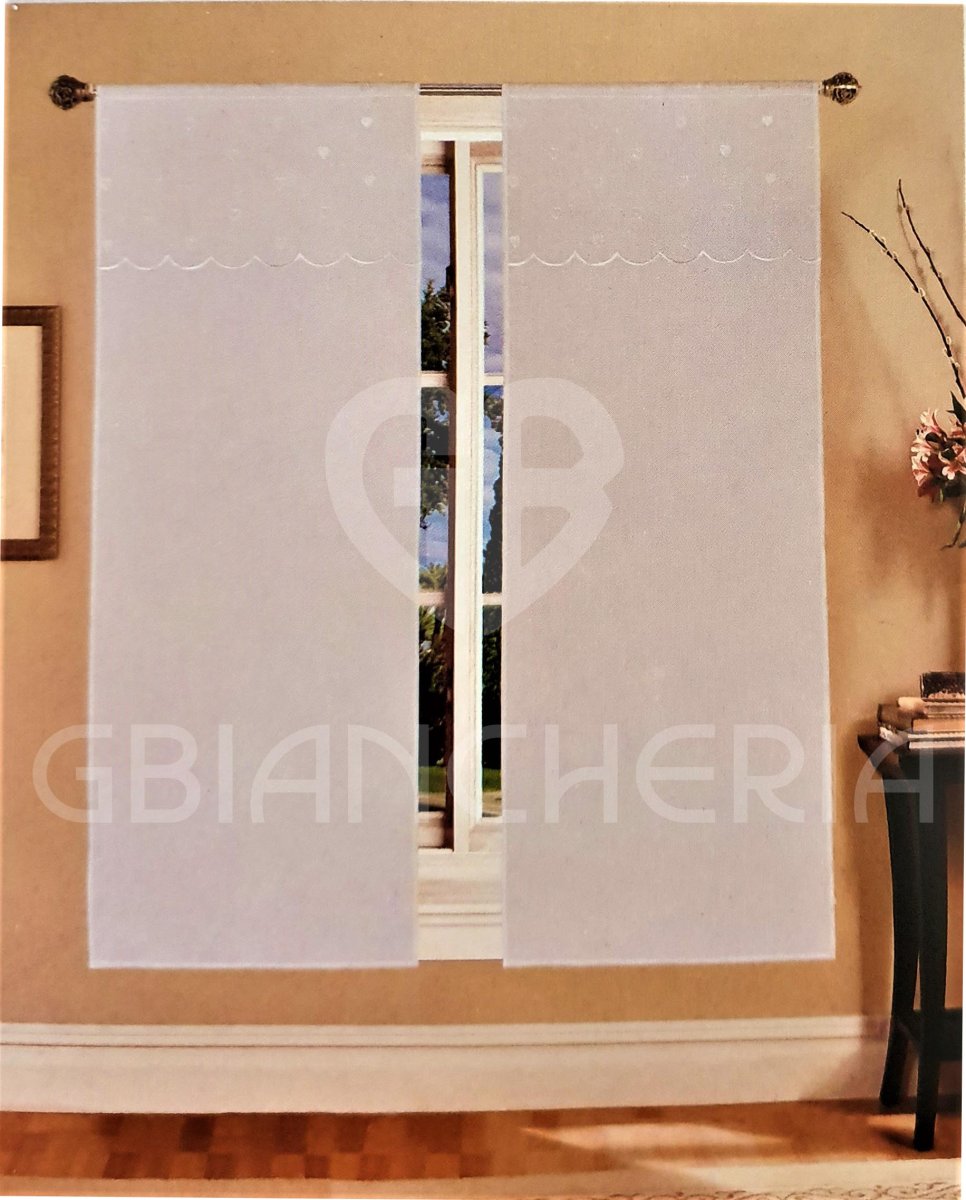 TENDE CUORE PICCOLO NATURAL MISURA 60×150