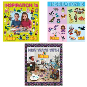 Libro con idee per perline da stirare Hama