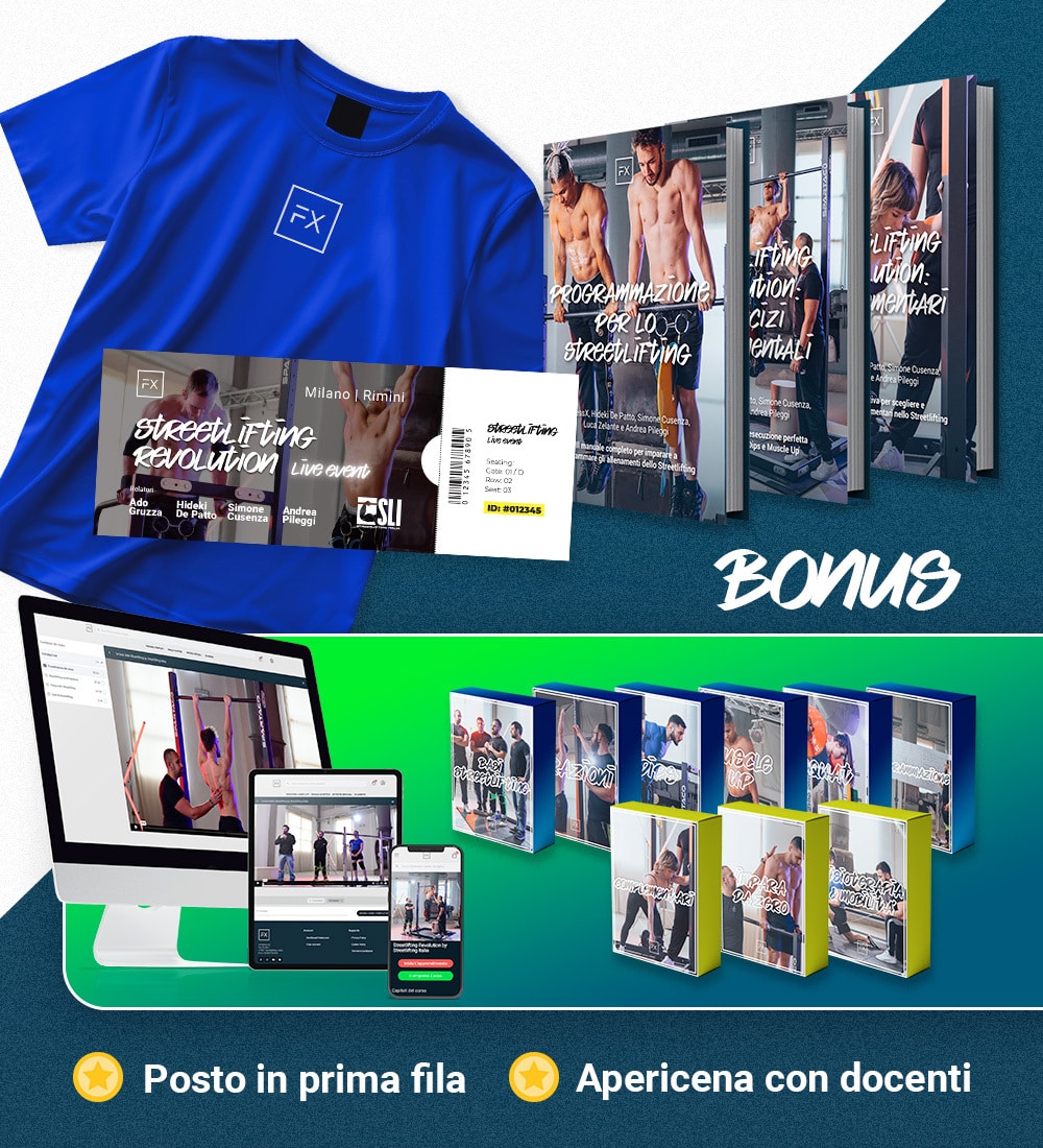 Rata 1 – 3 Manuali + Evento SLI Rimini VIP