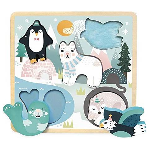 Puzzle tattile ghiacci