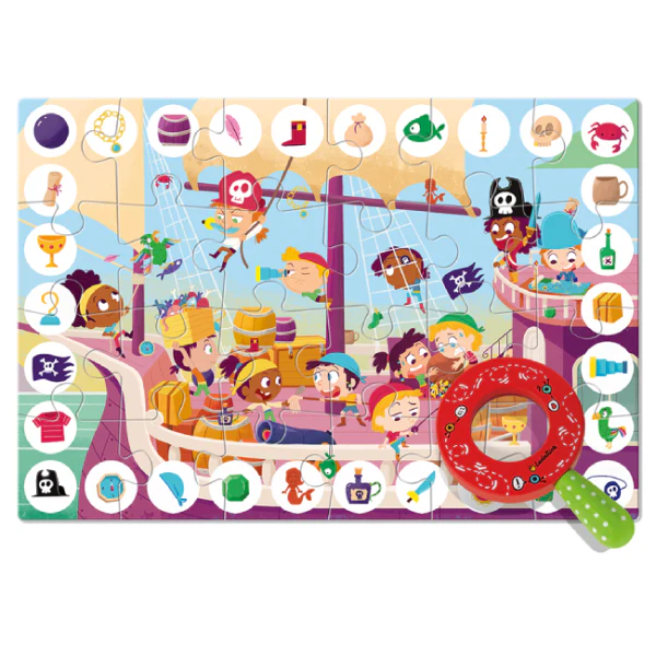 Puzzle Zoom Pirati